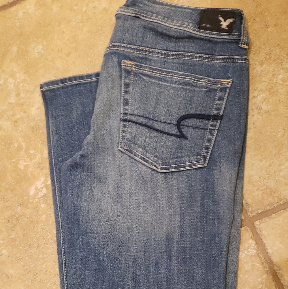 AMERICAN EAGLE OUTFITTERS Jeans Size 10 Kick Boot